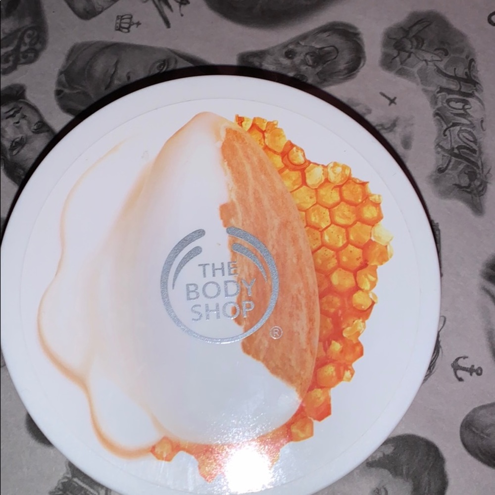 The body shop almond milk & honey